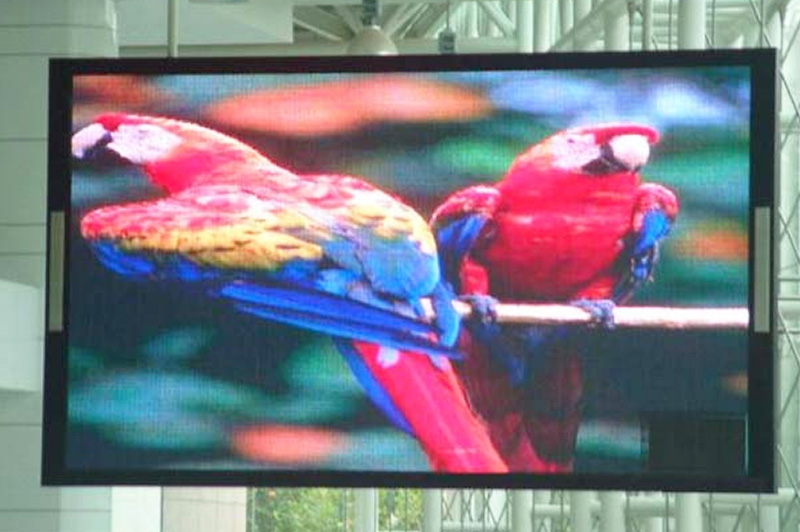 清遠(yuǎn)新北江紅十字會醫(yī)院戶外PH6全彩色LED顯示屏