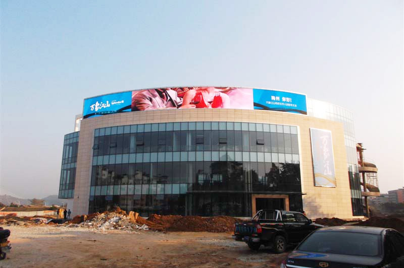 梅州萬象江山PH6戶外全彩LED顯示屏